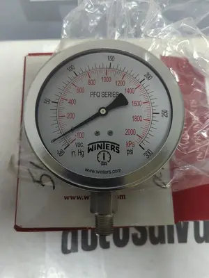 New | in-Stock WINTERS PFQ767 Universal Pressure Meters Ohio US | Surplus Asset Holdings #1237168