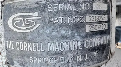 Used CORNELL VERSATOR High Shear Mixers California US | Machinery & Equipment #1324652