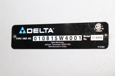 USED DELTA 17-990X