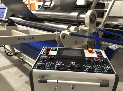New | in-Stock BENDMAK CY4R-HHS 300-30/13 Plate Bending Rolls including Pinch Texas US | FMI Trading #1289656