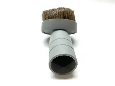Round Dust Brush Vacuum Attachment 1" Bristles Fits 1.25" Hose LOT OF 2 - Open box