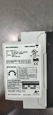 Used Carlo Gavazzi CARLO GAVAZZI RGC1P60V30EA 4C Relays & Switches South Carolina US | Palmetto Automation #1503029