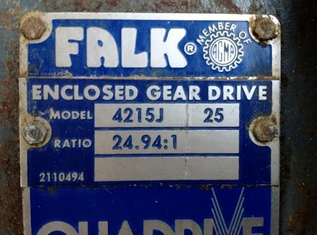 Used Falk 4215J-25 Gearboxes Minnesota US | Peak Machinery, Inc. #288953