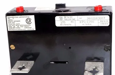 USED WESTINGHOUSE D-855 TYPE KA TRIP UNIT D855