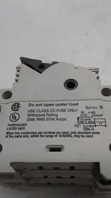 Used ALLEN-BRADLEY ALLEN-BRADLEY 1492-FB3C30-L FUSE HOLDER SERIES B Fuse Accessories | ND Industrial Surplus #1225063
