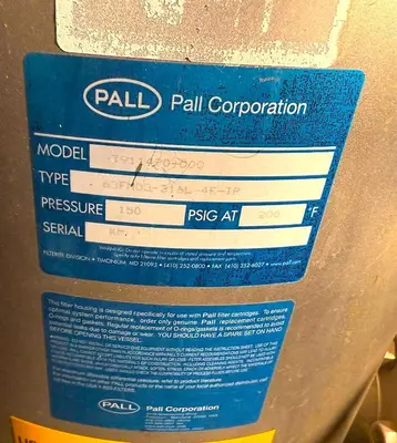 USED PALL CORPORATION T911490-000