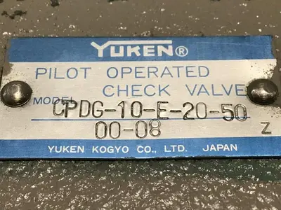 USED YUKEN CPDG-10-E-20-50