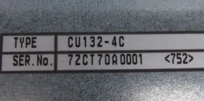 NEW FUJI ELECTRIC CU132-4C BREAKING UNIT CU1324C