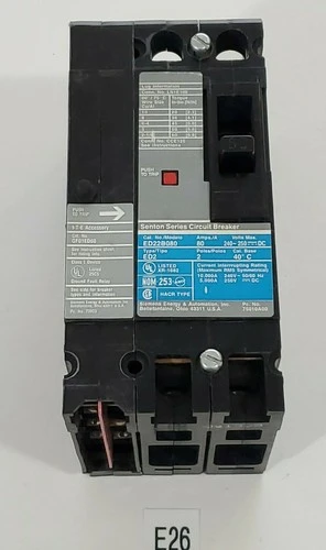 Used Siemens ED22BQ80 Circuit Breakers Indiana US | J&J Industrial Supply #1074909
