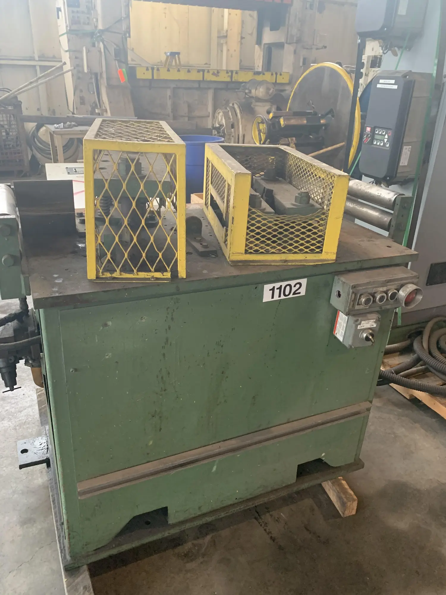 10" TUREK & HELLER HYDRAULIC SHEAR & CLAMP SYSTEM: STOCK #10634