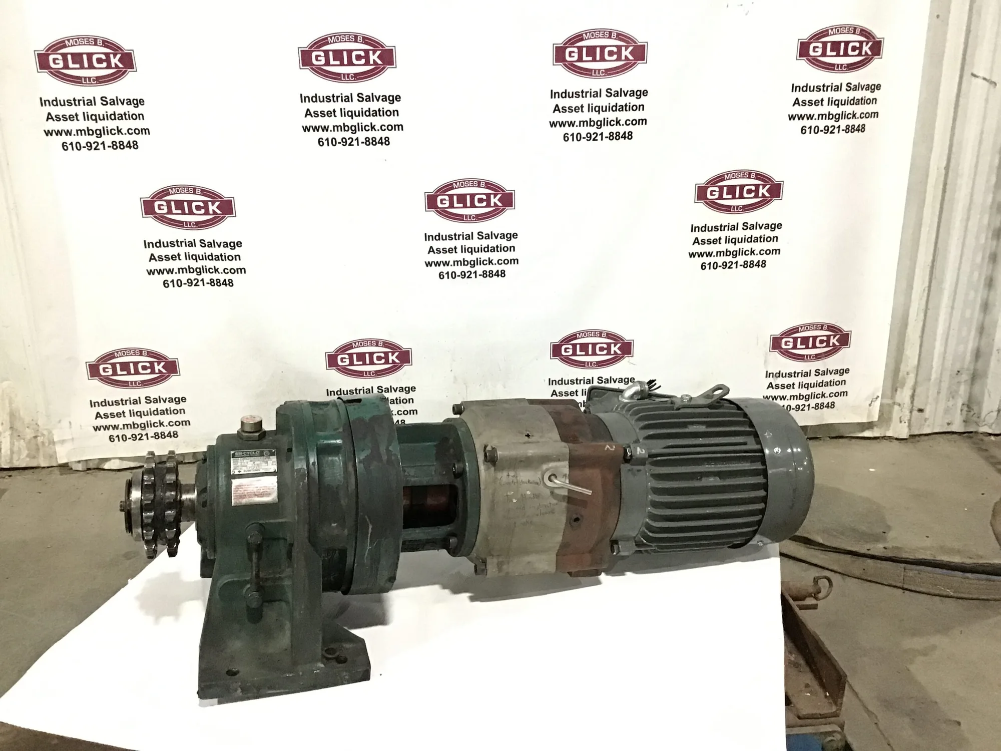 Sumitomo SM-Cyclo CHHJ416HY17 Industrial Gear Reducer Cycloidal Heavy Duty