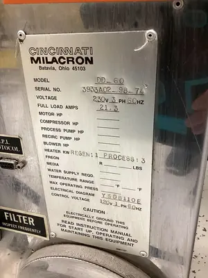USED CINCINNATI MILACRON DD-60