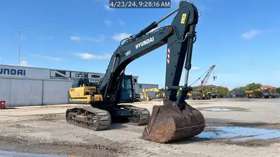 Used 2023 HYUNDAI HX480AL Crawler Excavators North Carolina US | National Equipment Dealers #1422498