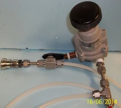 USED FOXBORO SP 250A MAX INLET 3000 PSIG