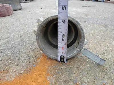 3" x 50 FT Black Discharge Hose