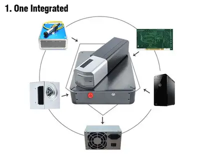 Used _UNKNOWN_ 20W Integrated Laser Marking Machine, Including Computer Laser Markers Oklahoma US | Wide Image Solutions #1526615
