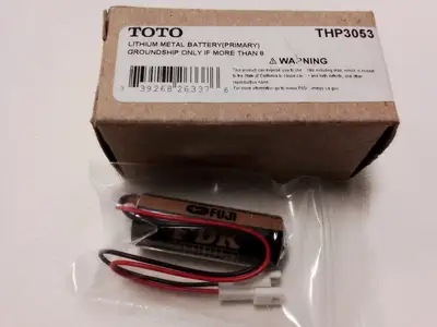 Used Fuji TOTO THP3053 lithium metal battery Batteries US | Infinity wholesale & Supply LLC #1305595