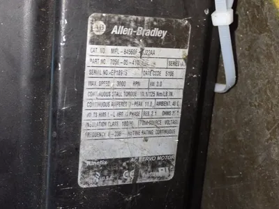 USED ALLEN BRADLEY MPLB4560FJ22AF