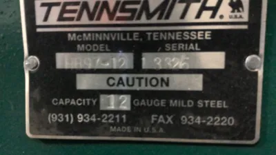 2025 TENNSMITH HB97-12 Apron Brakes | Myers Technology Co., LLC (5)