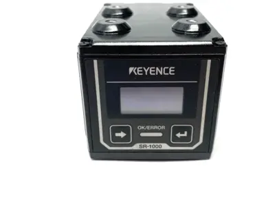 USED KEYENCE 1D AND 2D CODE READER, AUTOFOCUS TYPE, FIXED MOUNT