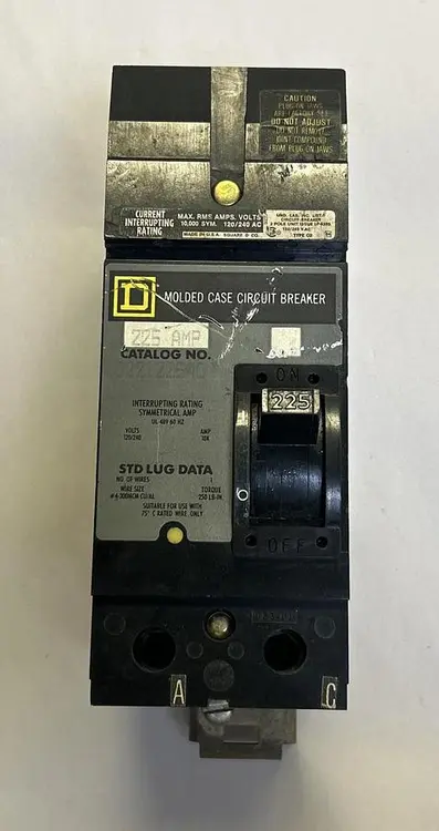 Used SQUARE D Q221225AC Miscellaneous Equipment (Electrical & Power) Ohio US | Surplus Asset Holdings #1237557