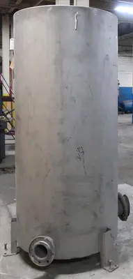 SPC8684  Tank 350 gallon vertical tank, Stainless Steel, flat