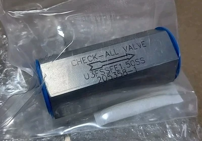 NEW Check-All Valve 205358-1