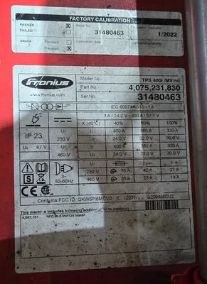 USED 2020 FANUC ArcMate 120iD + R-30iB PLUS + TPS 400i