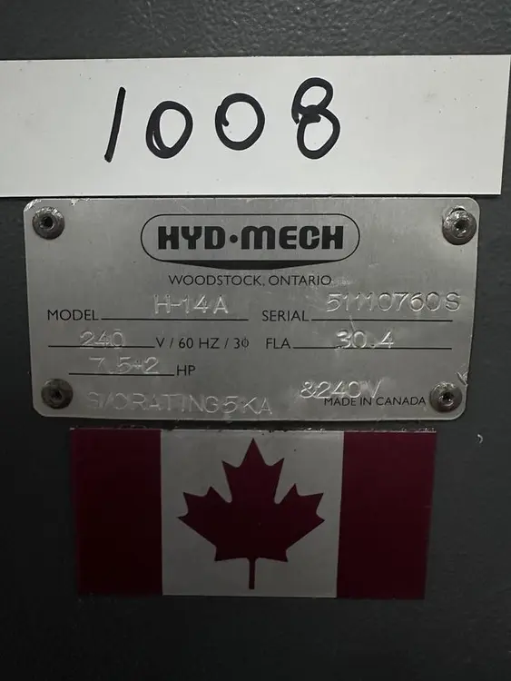 Used 2010 HYDMECH GROUP H-14A Horizontal Dual Column Band Saws Arkansas US | SMF MACHINE TOOLS #301328