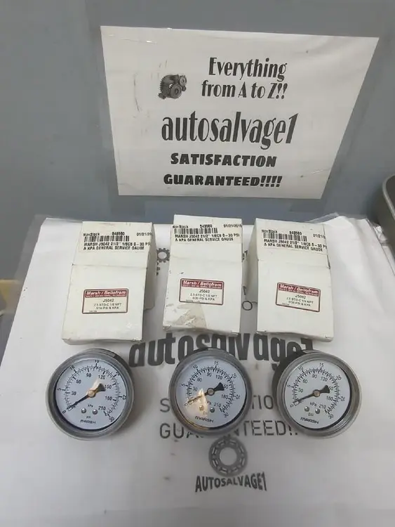 New | in-Stock MARSH J5042 Universal Pressure Meters Ohio US | Surplus Asset Holdings #1240580