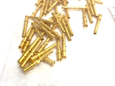 Mencom CDFD-0.3 Female Crimp Contact, Gold, Con 22-26AWG 10A PKG OF 50