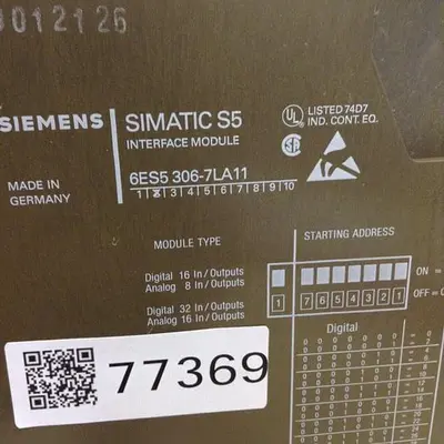 USED SIEMENS 6ES5 306-7LA11