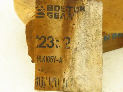 Boston Gear HLK105YA Miter Gear 24T 8-Pitch 20° 1" Plain Bore 1/4" Keyway
