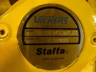 USED VICKERS HM/B100/Q/F3/30/PL322