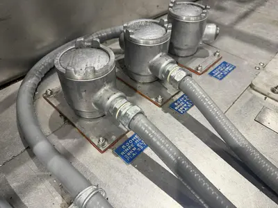 2021 MIDBROOK 250 Wash Rinse Blow-Off Rotary Drum Washer | Benchmark Machine Tools (24)