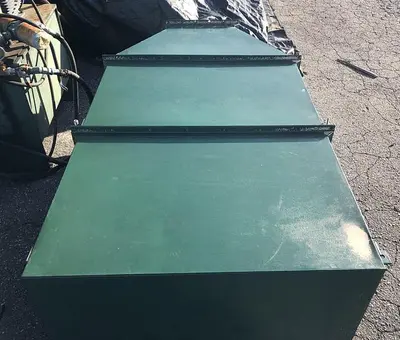 TORIT STYLE 12-BAG DUST-COLLECTOR MANIFOLD