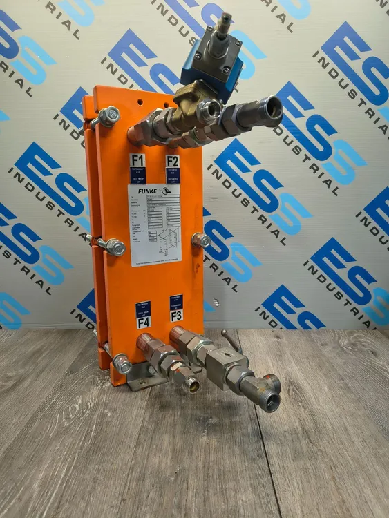Used FUNKE FP 05-21-1-V-1 10.0 BAR Heat Exchangers South Carolina US | ESS Industrial Equipment Sales #1311295