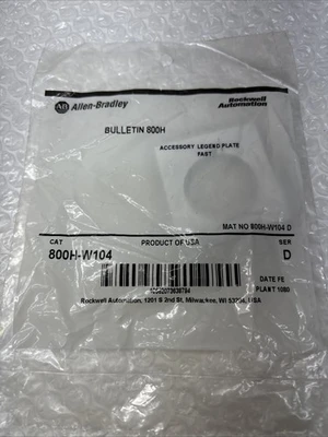 NEW Allen Bradley 800H