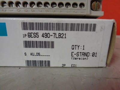 NEW SIEMENS 6ES5 490-7LB21