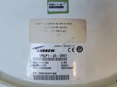 USED ANDREW SOLUTIONS VHLP1-26-DW1