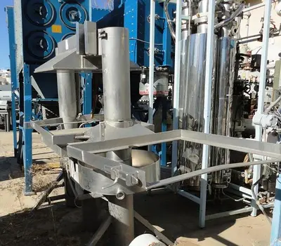 Press, Platen, 34" x 34", 5 HP, S/st, Juice, Mdl SS34, #S741535