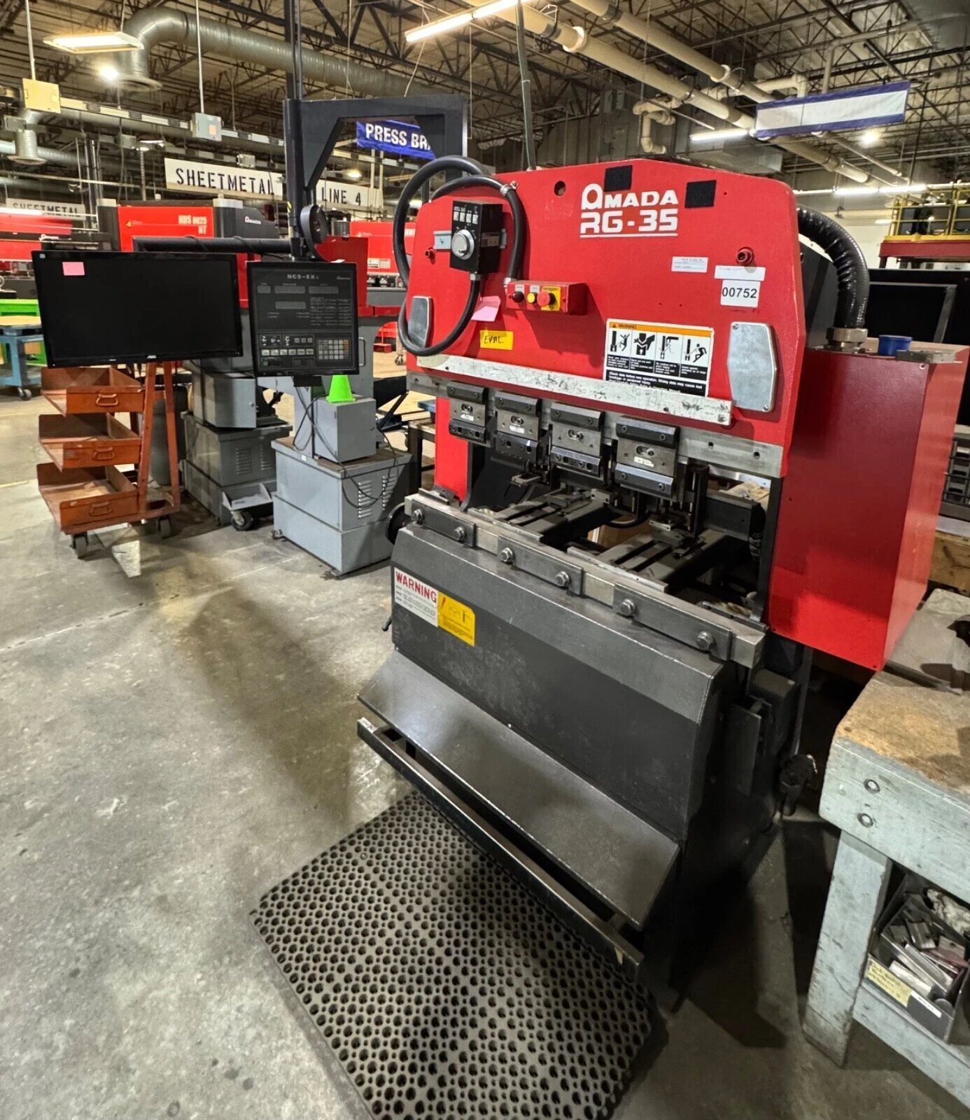 Used 1997 AMADA RG-35 Press Brakes Arizona US | SNL Machine Trader LLC #371896