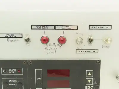 Environmental Growth Chambers G Series HMI Control Panel With Digital Display