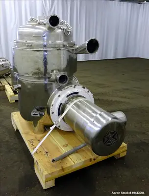 Used WESTFALIA BKA35-86-076 Disc Batch Centrifuges Illinois US | Aaron Equipment #84672