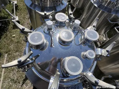 Used Stainless Steel Jacketed Tank with Removable Dished Top