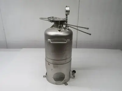 Used POPE SCIENTIFIC 3-GALLON T-316L Stainless Steel Tanks Texas US | Aucto #1453380