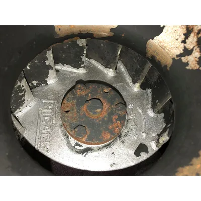 Used 1,200 CFM @ 2" SP 1 HP Chicago Centrifugal Fan - Size: 8-3/4