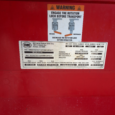 USED 2021 MEC 60JD