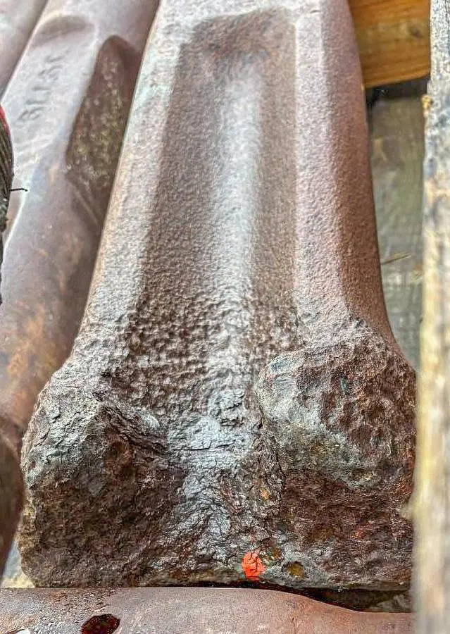 Used AFTERMARKET 7-3/4" X 30" CABLE TOOL CHISEL BIT Drills Pennsylvania US | East West Machinery & Drilling #1417983