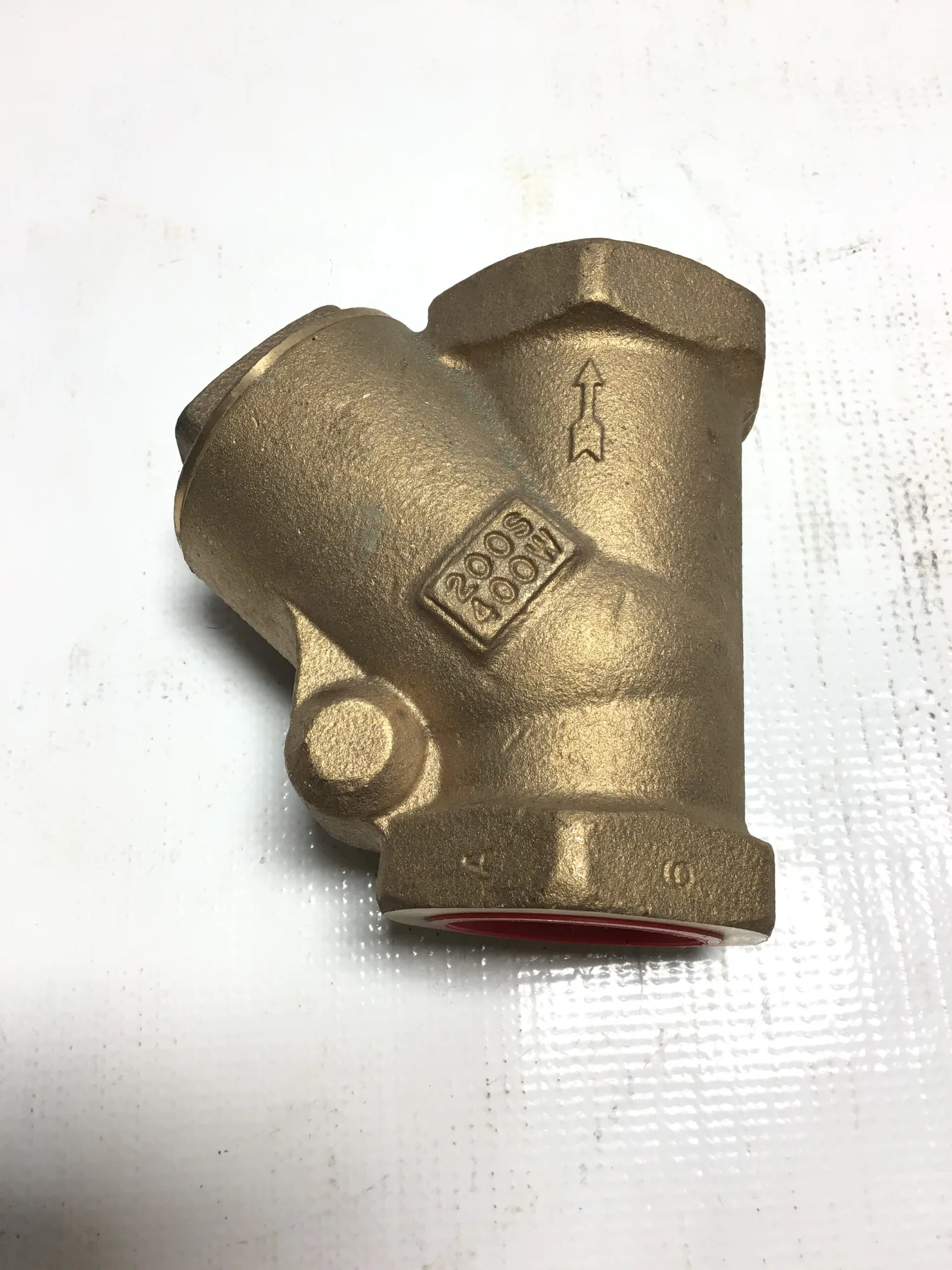 Milwaukee Brass Y Check Valve 1-1/2 “NPT 200S 400W